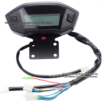 ATV LCD prístrojový panel pre 150-250cc — odometr, indikátor zaradenia a rýchlomer