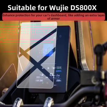 Μπροστινό φιλμ για τον πίνακα οργάνων μοτοσικλέτας Wuji DS800X – TPU, HD, συμβατό με HTC
