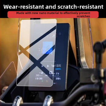 Μπροστινό φιλμ για τον πίνακα οργάνων μοτοσικλέτας Wuji DS800X – TPU, HD, συμβατό με HTC