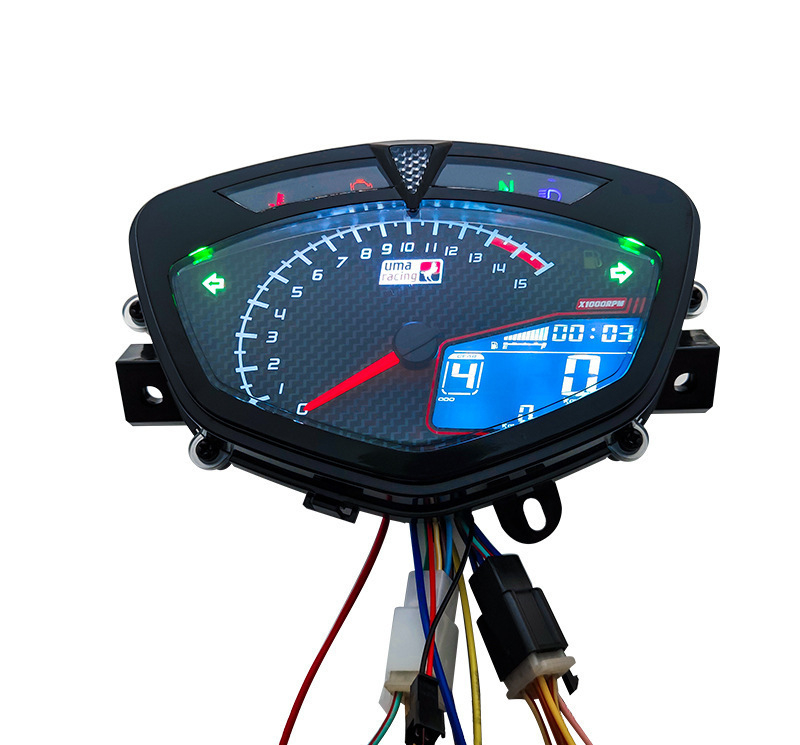 LCD instrument klaster za motocikl YMH C8 LC135, točnost 1, težina 0,8 kg