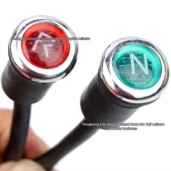 Мотоциклетно инструментално осветление с N/R индикатор за позицията на предавката, универсално съвместимо за всички мотоциклети