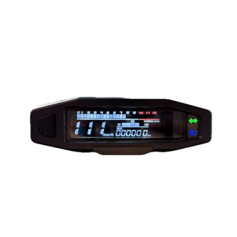 Мотоциклетно приборно табло с LCD дисплей, модел Ky2078, ABS, тегло 230 g, подходящо за мотори