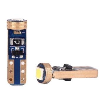 Светлина за приборния панел на автомобил, T5 3030 1smd, 12V, 3W, 300 lm, 50 000 ч