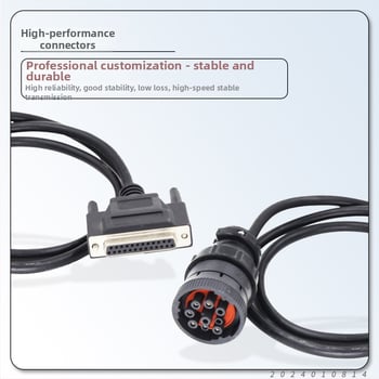 Maojia автомобилен кабелен набор auto5, 9-пинов PVC изолация, за 3C дигитални приложения