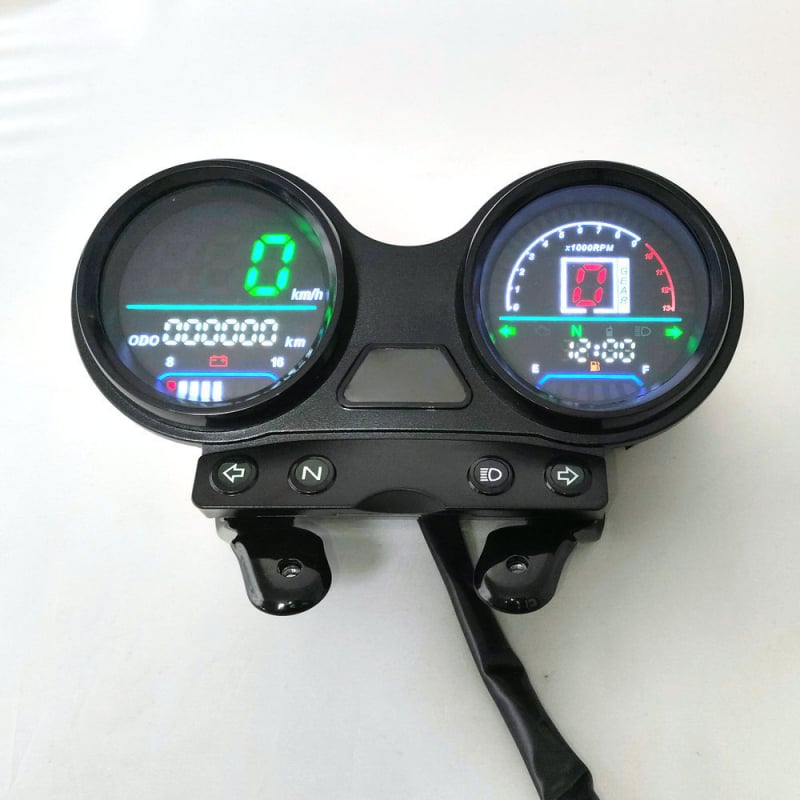 Instrument ploča Yamaha YBR125 s LED zaslonom, ABS, 1 kg