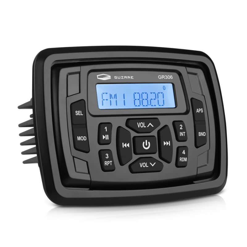 GUZARE GR306 Vodootporni Bluetooth MP3 player za morsku i automobilsku upotrebu
