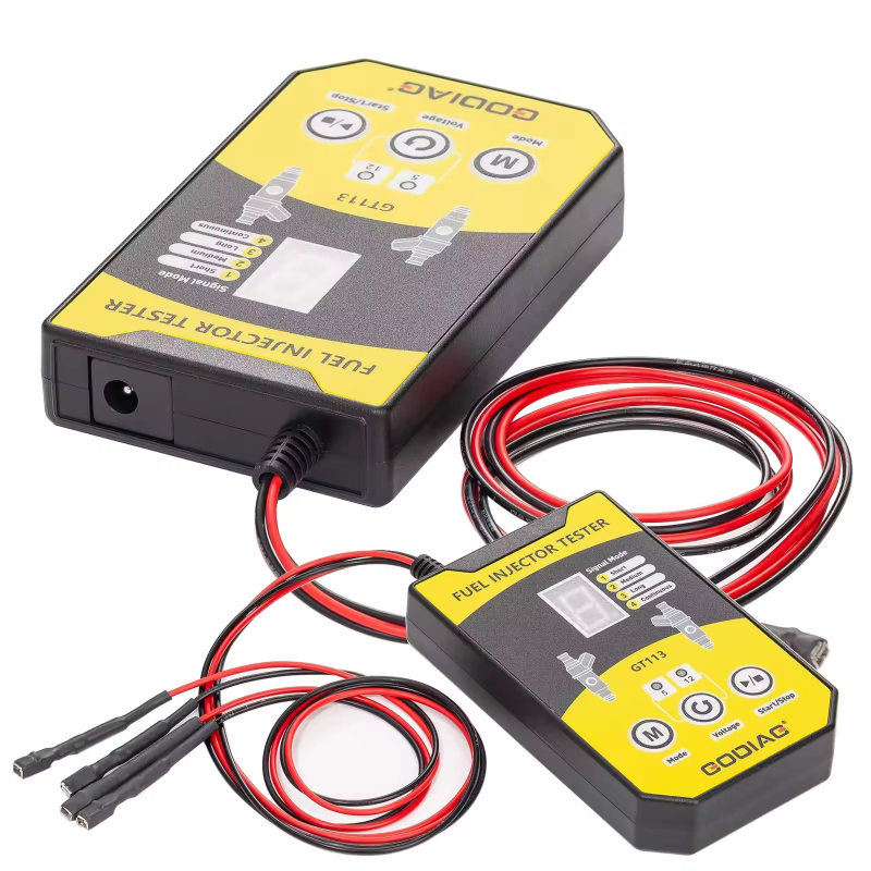 GT113 Δοκιμαστής ψεκαστήρων καυσίμου και κιτ καθαρισμού για αυτοκίνητα και μοτοσικλέτες – διαγνωτικό εργαλείο αυτοκινήτων