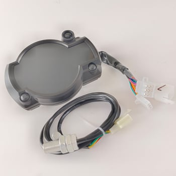 Дигитален инструментален панел RX2N за мотоциклет, автоматично регулиране на яркостта с часовник, 12V, универсален за мотори