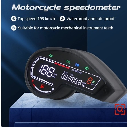 Digitalni kod mjerač DM150 tvrtke Tiansheng – ABS/PMMA/PP konstrukcija, točnost 1,0%, kompatibilan s DM150, MRX125, DM200, XR190, CRV, DM250