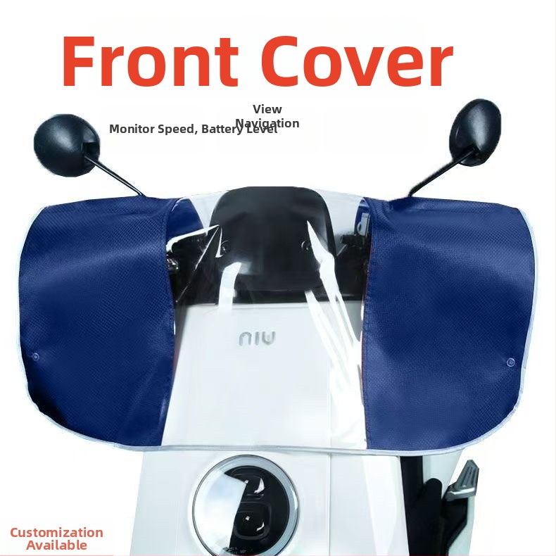 Kryt prednej časti elektrického vozidla — Oxford látka, ochrana centrálneho riadiaceho panelu, prachotesný a vodeodolný, tlač loga dostupná