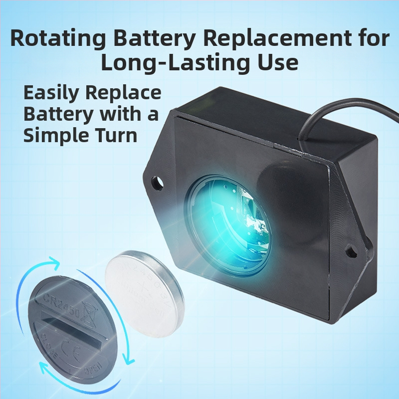 Φορητός πολυλειτουργικός ταχομέτρο για βενζινοκινητήρες — 10-15000 rpm, ακρίβεια 1%, ανάλυση 1 rpm, τροφοδοσία 3V, μοντέλο ZSB-02BL