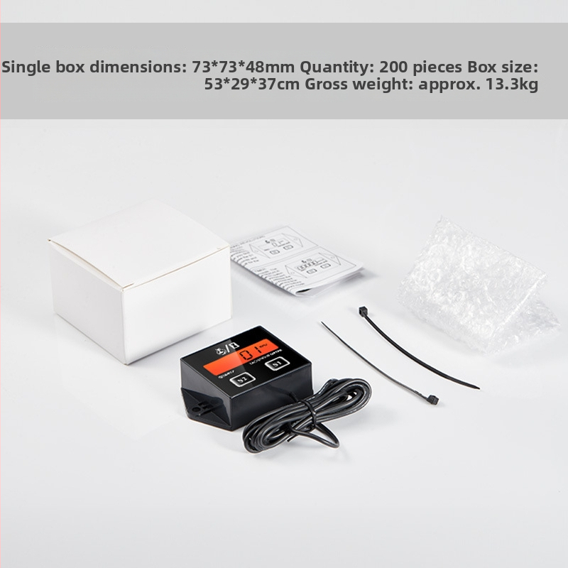 Φορητός πολυλειτουργικός ταχομέτρο για βενζινοκινητήρες — 10-15000 rpm, ακρίβεια 1%, ανάλυση 1 rpm, τροφοδοσία 3V, μοντέλο ZSB-02BL