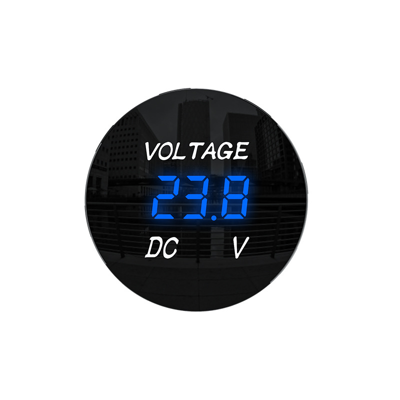 KAWEIGE KWG-D3 automobilski voltmetar s DC LED zaslonom, 5-48V