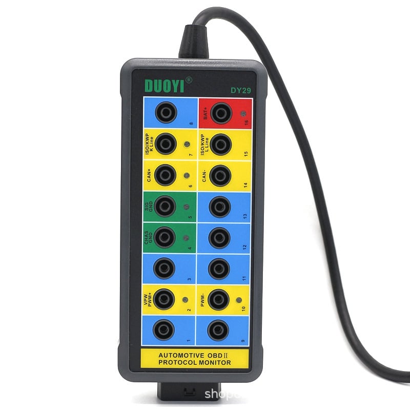 Detector de protocol auto DY29 – Tip: detector de emisii auto; Marcă: Neutral