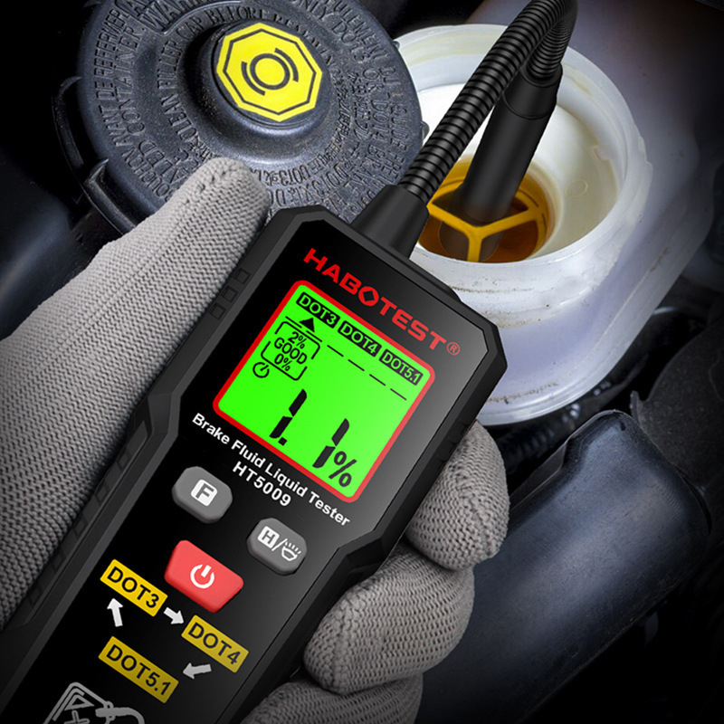 Tester za tekućinu kočnice HT5009 - napajanje 2x AAA, radna temperatura -20 do 60°C, model HT5009