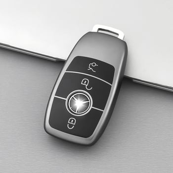 Θήκη κλειδιού Mercedes-Benz – TPU, απλός σχεδιασμός, συμβατή με E300L, C200, C260L, GLC300, GLA200