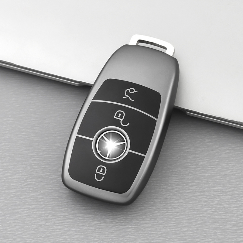 Θήκη κλειδιού Mercedes-Benz – TPU, απλός σχεδιασμός, συμβατή με E300L, C200, C260L, GLC300, GLA200