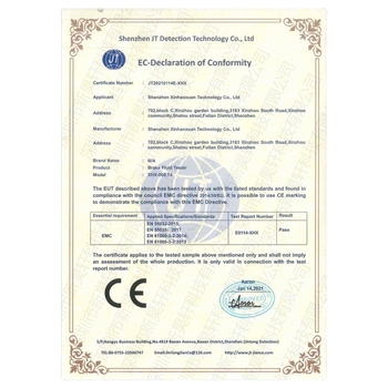 Detector de calitate a uleiului pentru fluidul de frână - Model D5-OBFL, 1.5V, -60 la 60°C