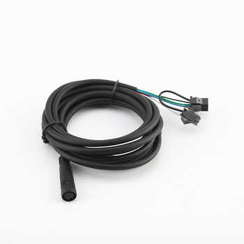 WXGN301 Afișaj instrument color pentru biciclete electrice și scutere – Viteza, Tensiunea, Nivelul bateriei, Kilometraj pe o călătorie și Kilometraj total, Compatibil 24–72V