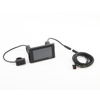 WXGN301 Afișaj instrument color pentru biciclete electrice și scutere – Viteza, Tensiunea, Nivelul bateriei, Kilometraj pe o călătorie și Kilometraj total, Compatibil 24–72V