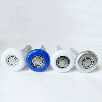 Nylon valjak za garažna vrata, vanjski promjer 46 mm, osovina 10,3 mm, žljeb za užad 6 mm, nosivost 30 kg, pogodno za automatska ili daljinski upravljana vrata garaže