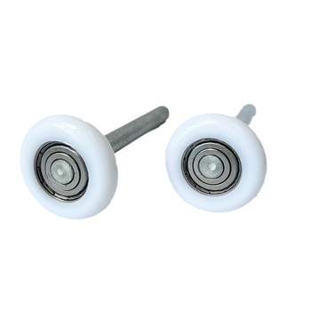 Nylon valjak za garažna vrata, vanjski promjer 46 mm, osovina 10,3 mm, žljeb za užad 6 mm, nosivost 30 kg, pogodno za automatska ili daljinski upravljana vrata garaže