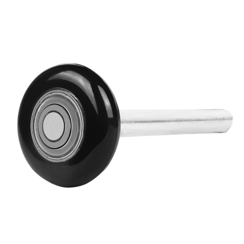 Nylon valjak za garažna vrata, vanjski promjer 46 mm, osovina 10,3 mm, žljeb za užad 6 mm, nosivost 30 kg, pogodno za automatska ili daljinski upravljana vrata garaže