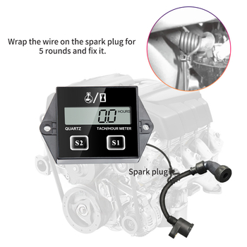 Πολυλειτουργικό στροφόμετρο, μοντέλο ZSB-103, τροφοδοσία 3V.