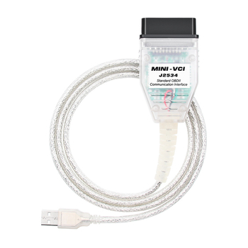 MINI VCI V18.00.008 Dijagnostički kabel za automobile kompatibilan s Toyota TIS J2534, Tip: Auto računalni tester, Napajanje: 9-16 V, Radna temperatura: -20 do 80 °C