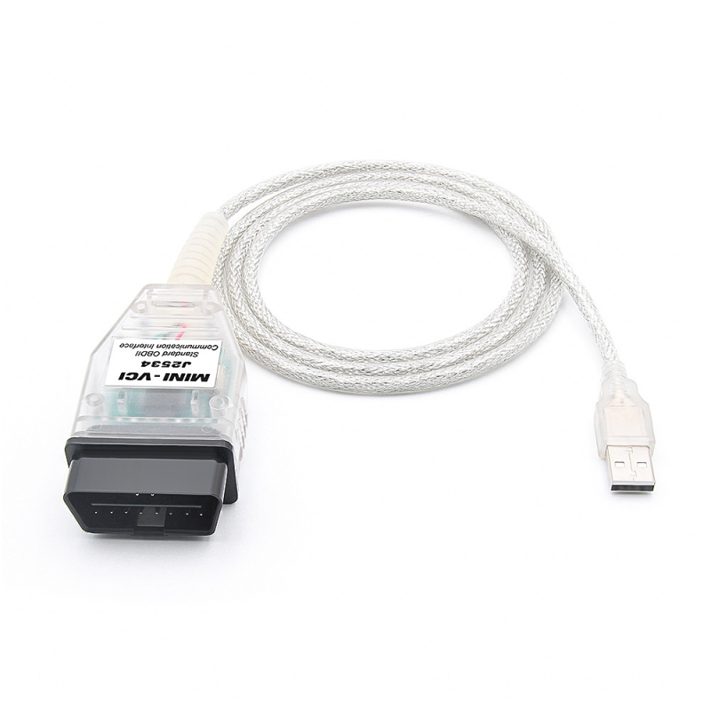 MINI VCI V18.00.008 Dijagnostički kabel za automobile kompatibilan s Toyota TIS J2534, Tip: Auto računalni tester, Napajanje: 9-16 V, Radna temperatura: -20 do 80 °C