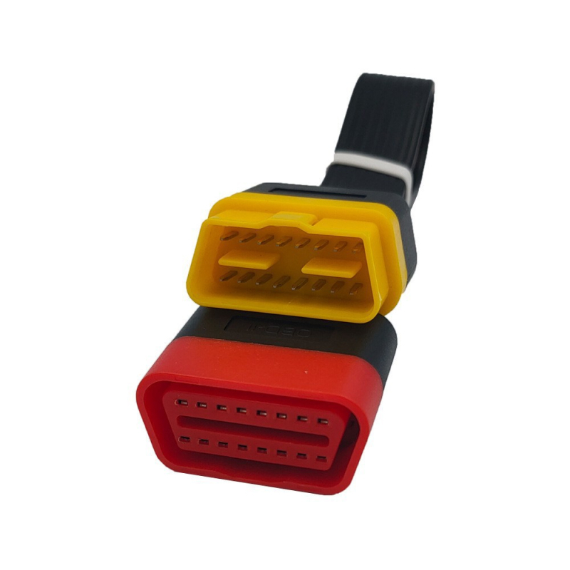 OBD-II produžni kabel za automobil – muški na ženski adapter, dijagnostički podatkovni kabel