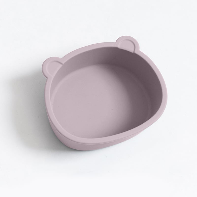 Σετ σιλικόνης για βρέφη: βρεφική σαλιάρα από σιλικόνη, μπολ και κουτάλι; αδιάβροχο, ανθεκτικό στη βρωμιά και στις πτώσεις; από 6 μηνών.