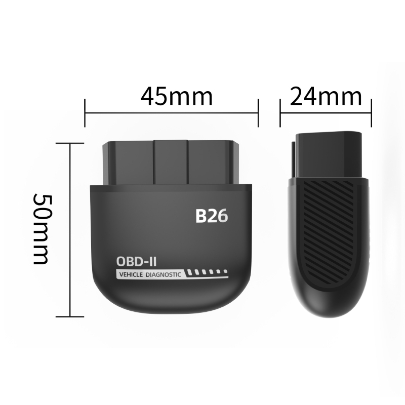 OBD Bluetooth automobilni skener za dijagnostiku motora, čitanje i brisanje kodova, Elm327