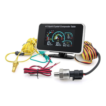 Οθόνη ενδεικτών αυτοκινήτου τεσσάρων λειτουργιών – θερμοκρασία νερού, μοντέλο 151, 12V, εύρος μέτρησης 1–12V