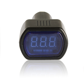 Automobilski voltmetar s digitalnim zaslonom, Polarlander, 12V, 0,05 kg