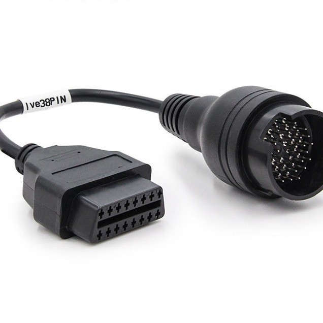Adapter kabel 38-pin na 16-pin za stari Iveco kamion – OBD2 konverzijski kabel