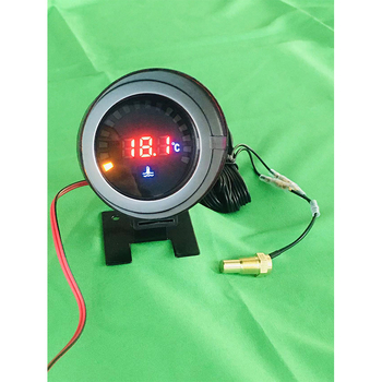 LCD digitalni mjerač temperature vode za vozila 12V/24V – okrugli zaslon