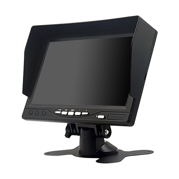 Τετρακαναλικός οθονικός παρακολούθησης φορτηγού με φωνητικό έλεγχο στάθμευσης, IPS πάνελ, ανάλυση 1920x1080, είσοδοι AHD/CCD, 12–24V