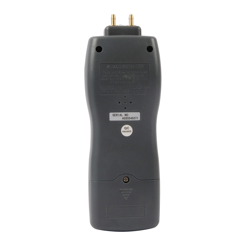 DY27A Manometru digital diferențial de presiune, pentru conducta de admisie aer și pompă de vid pentru frâne, interval de măsură ±39.99 kPa / ±103.42 kPa, Clasa de precizie 1, 0–40°C
