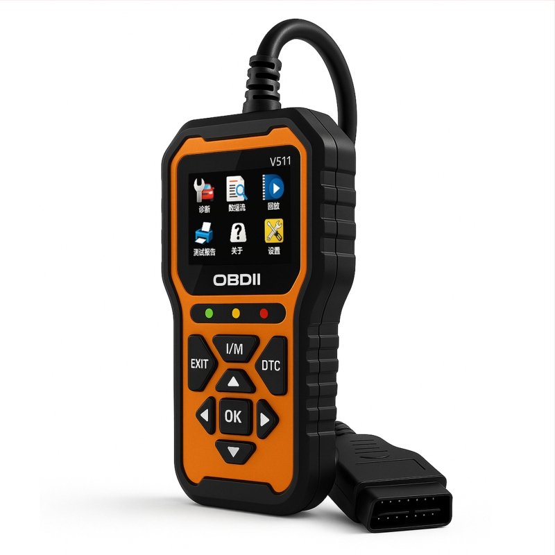 OBD detektor kodova kvarova motora V511 – alat za dijagnostiku električnog sustava, 12V, -30°C do +70°C, Model V511