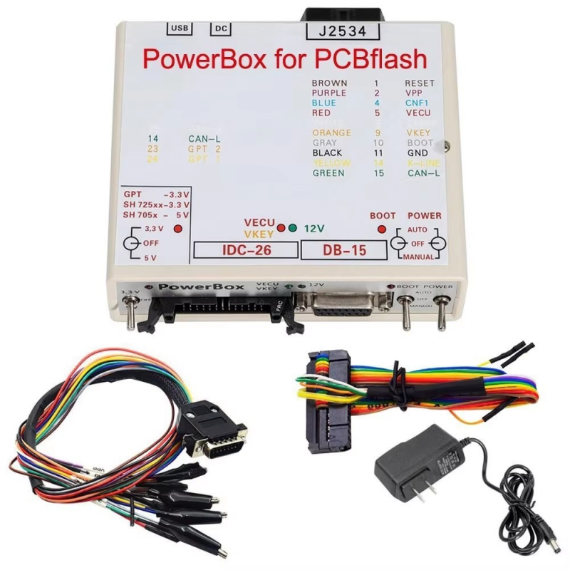 Alat za dijagnostiku automobila KTMFLASH JTAG Powerbox v1.95 (12V, 56°C)