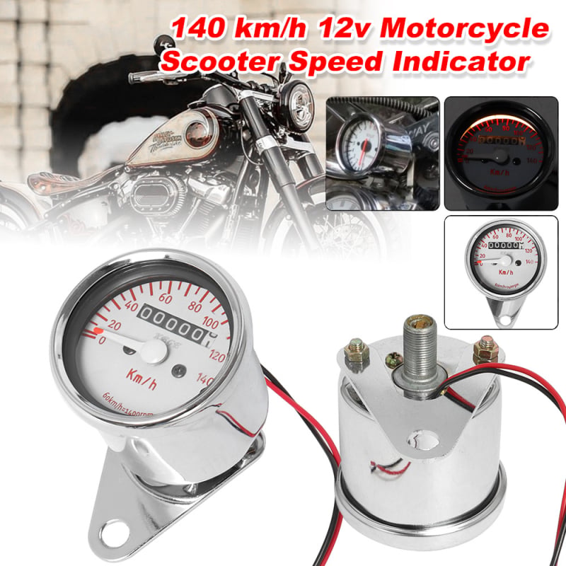 Univerzalni retro tachometar za motocikl s odometrom i LED LCD brzomjerom, model D-565, marka jnyd