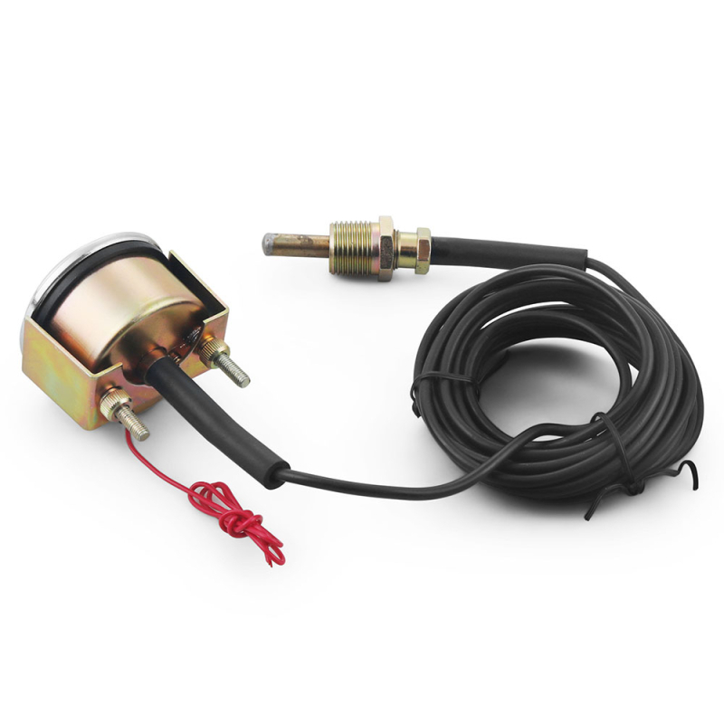 Μετρητής θερμοκρασίας νερού αυτοκινήτου με συναγερμό, 2 ίντσες (52 mm), μοντέλο 10702044, εύρος 60–120 °C (130–250 °F), 12V, μέταλλο