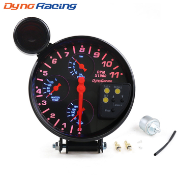 Dyno Racing 8140SW Πολυλειτουργικό ταχομετρικό όργανο, 0-11000 RPM, τροφοδοσία 12V