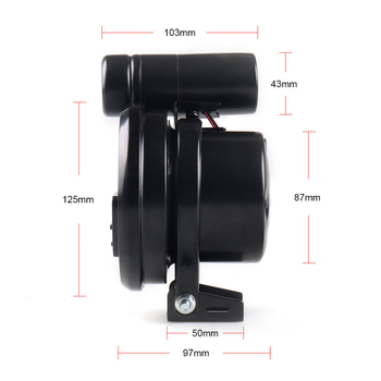 Dyno Racing 8140SW Πολυλειτουργικό ταχομετρικό όργανο, 0-11000 RPM, τροφοδοσία 12V