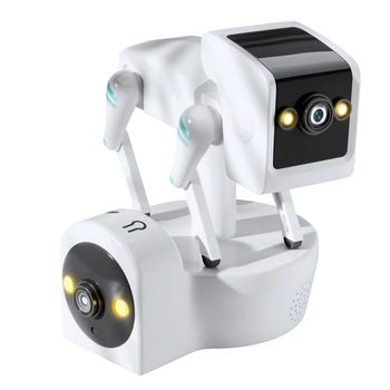 Cameră inteligentă de supraveghere Wi-Fi: 1080p, lentilă de 3,6 mm, interval 10–30 m, vizualizare color la noapte, control prin aplicație mobilă (Android, iOS)