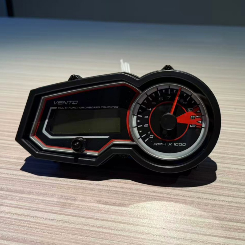 Мотоциклетно LCD табло с километраж и обороти; ABS корпус; 400 g; съвместимо с Vento Litio 150 и Litio 2.0; Kaiyi Electronics