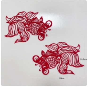 Üveges ajtó matrica esküvői szobadekorációhoz, flockolt textil, lézergravírozás, kínai stílus, tavaszi fesztivál