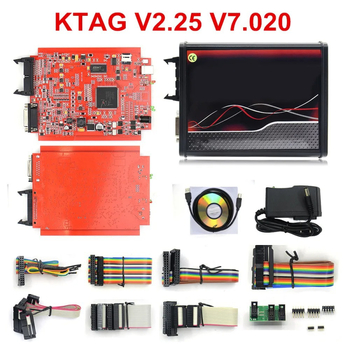Europska verzija KTAG OBD2 ECU detektor, 12V napajanje, detekcija ECU, model KTAG7.020, online firmware