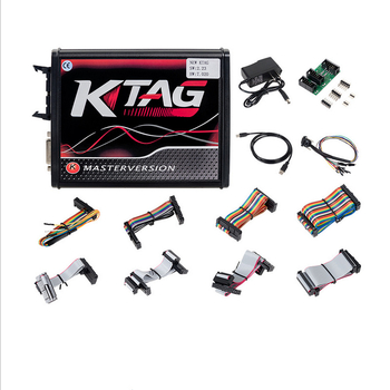Europska verzija KTAG OBD2 ECU detektor, 12V napajanje, detekcija ECU, model KTAG7.020, online firmware